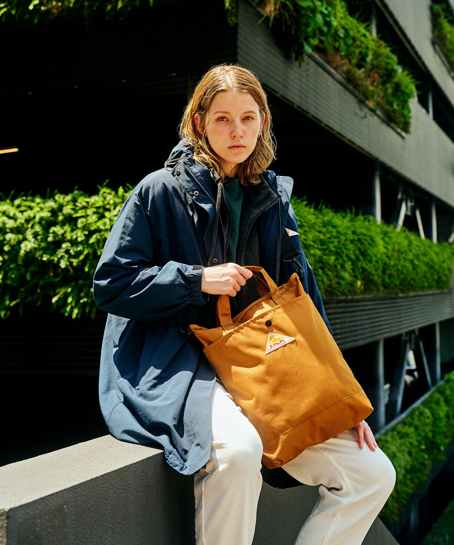 KELTY公式】 ES SHOULDER ZIP TOTE / ES ショルダージップトート