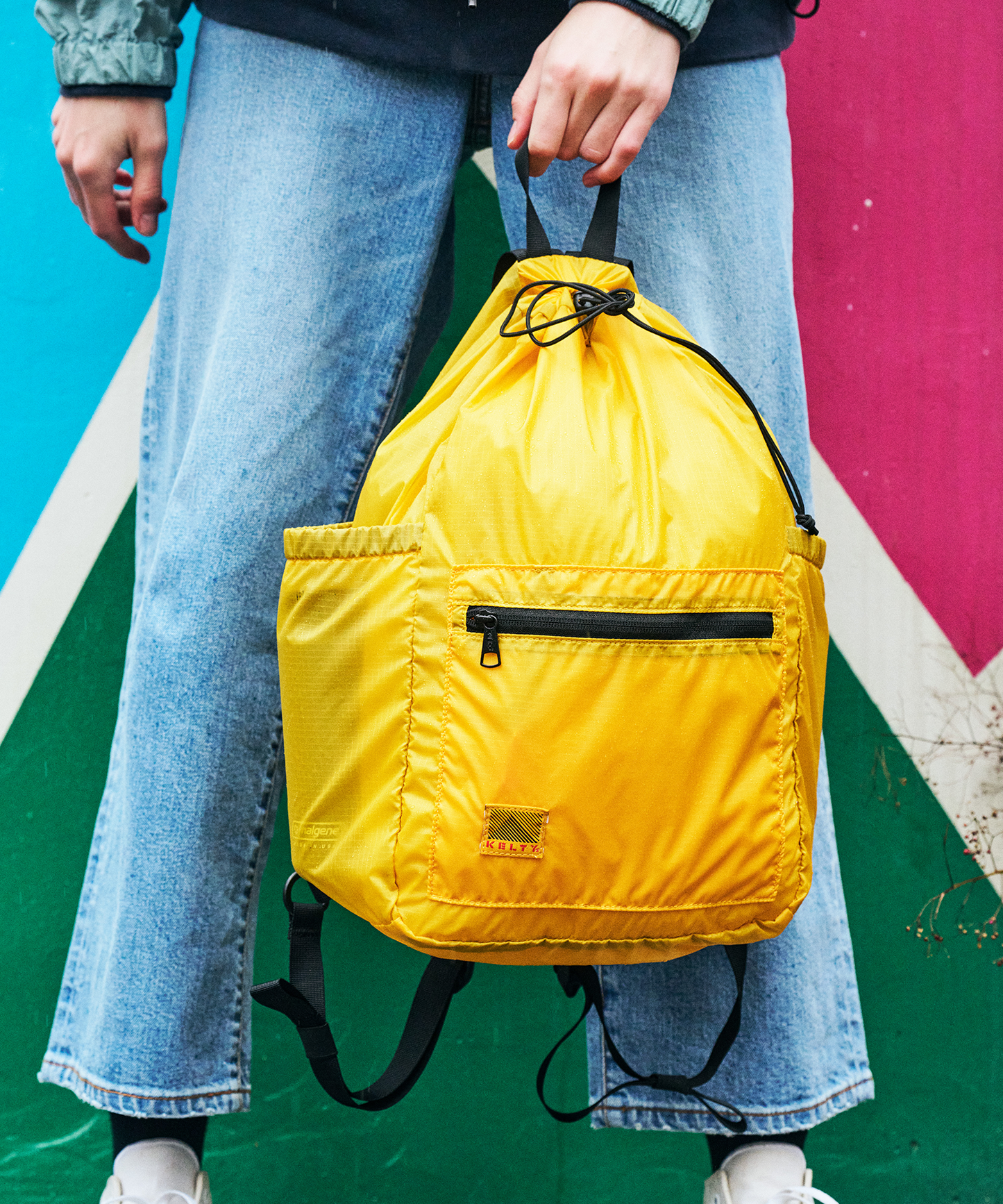 KELTY公式】AIRY KINCHAKU DAYPACK / エアリーキンチャクデイパック